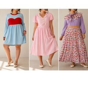 NWT Cottage Dress Bundle Medium Fairytale Cosplay Princess Coquette Fantasy